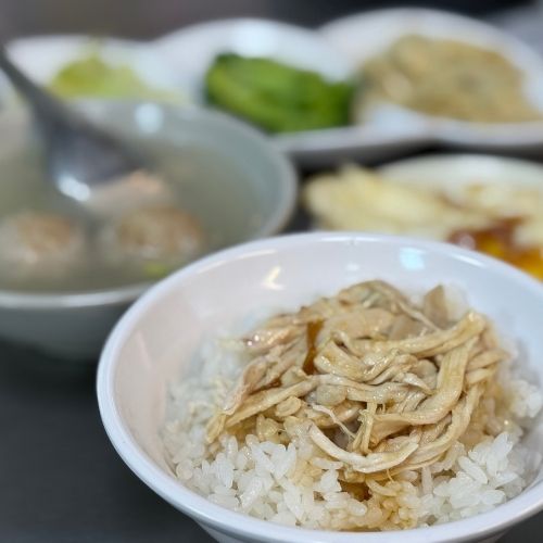 鶏肉飯の写真