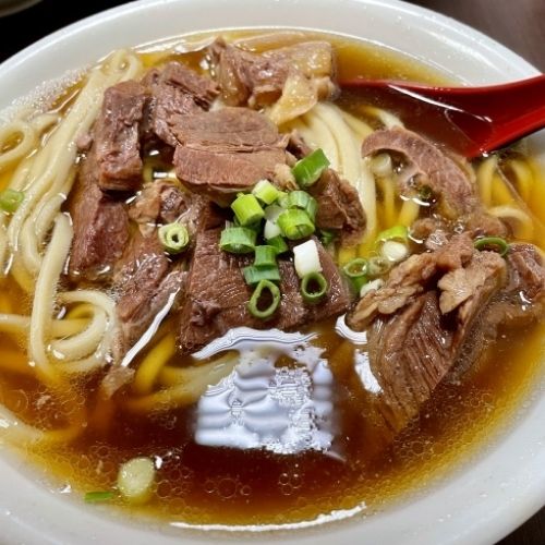 牛肉麺の写真
